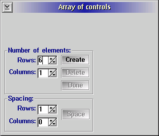 The array tool
