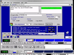 Figure 15. The remote desktop of the Gateway server as shown by Desktop On-Call.