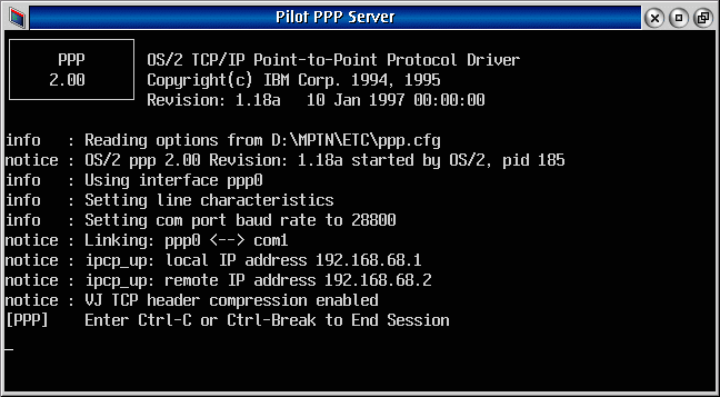Pilot PPP Server