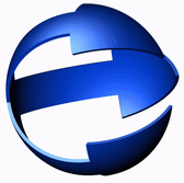 The eCS e-ball logo